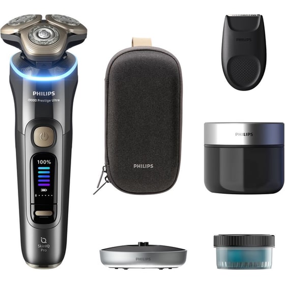 PHILIPS i9000 Prestige Ultra XP9402/31 για Υγρό και Στεγνό Ξύρισμα Μαύρο Ξυριστική Μηχανή image 0