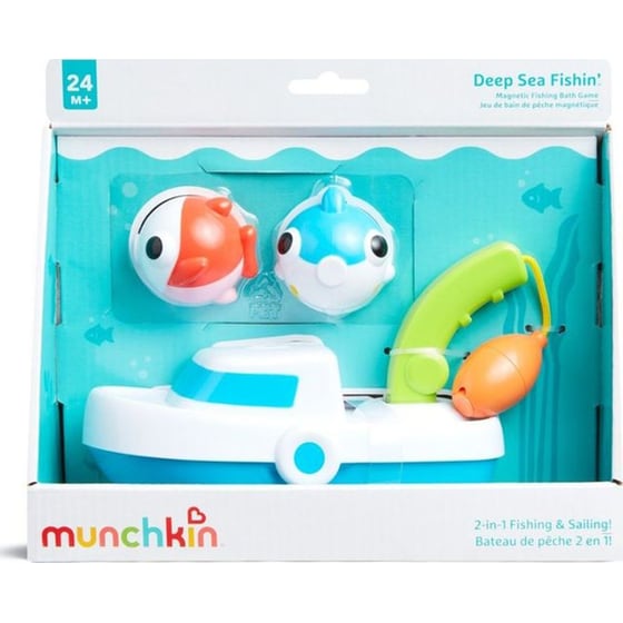 Παιχνίδια Μπάνιου Munchkin Deep Sea Fishin' Bath Boat - 3 τμχ image 3