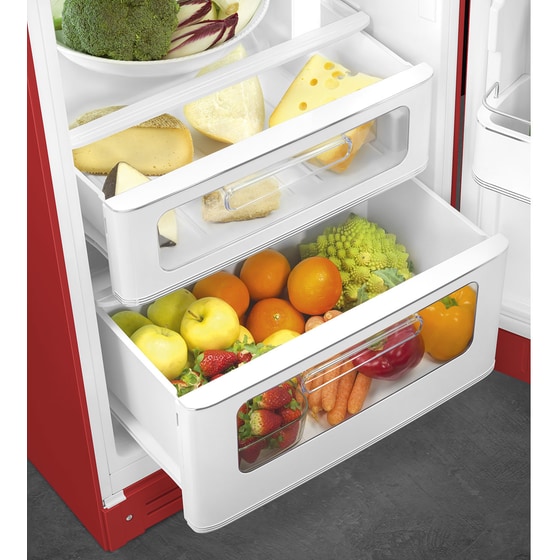 SMEG FAB30RRD5 294 Lt Κόκκινο Δίπορτο Ψυγείο image 6