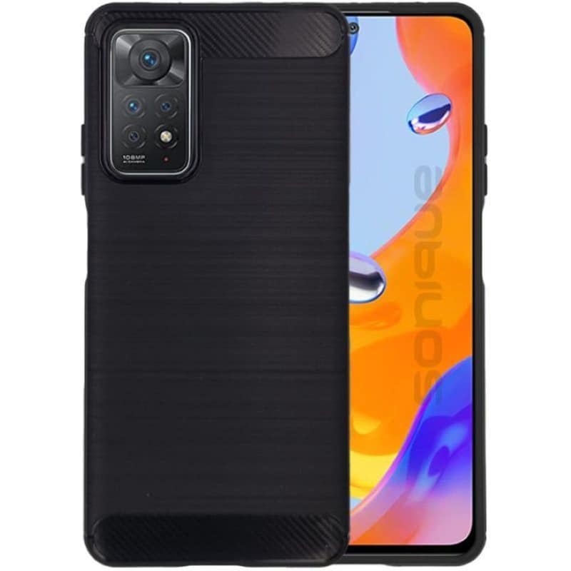 Θήκη Xiaomi Redmi Note 12 Pro 4G - Sonique Carbon Brushed - Μαύρο