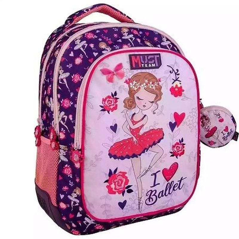 Τσάντα Πλάτης Must Team I Love Ballet