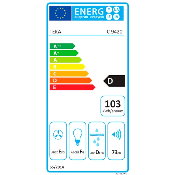 Απορροφητήρας Ελεύθερος TEKA C9420 Inox image 3