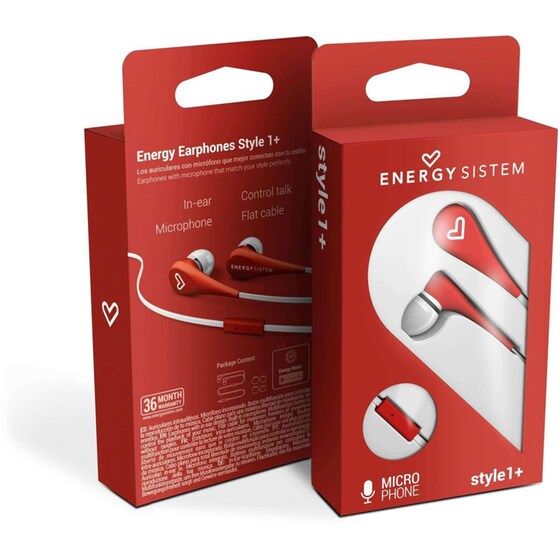 Ακουστικά Bluetooth Energy Sistem Style 1 - Κόκκινα image 4