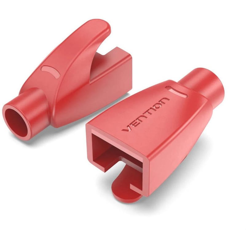 Vention IODR0-100 Κάλυμμα βυσμάτων RJ45 100τμχ. - Κόκκινο
