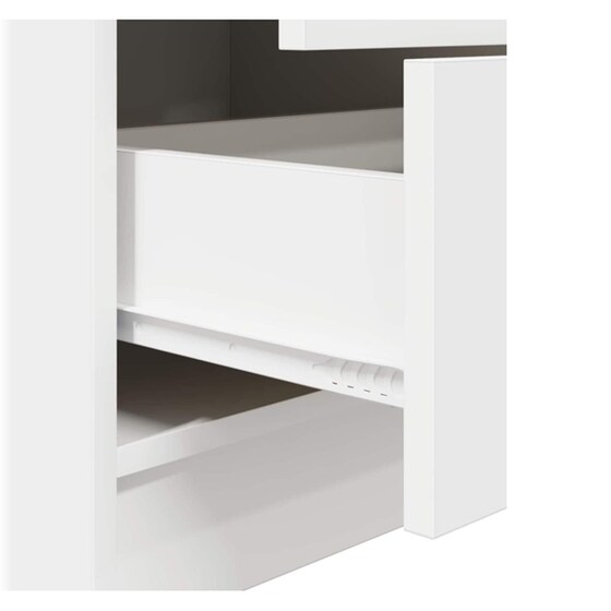 Γραφείο VidaXL 145,5x50x127 cm - Λευκό (2 τεμ.) image 9