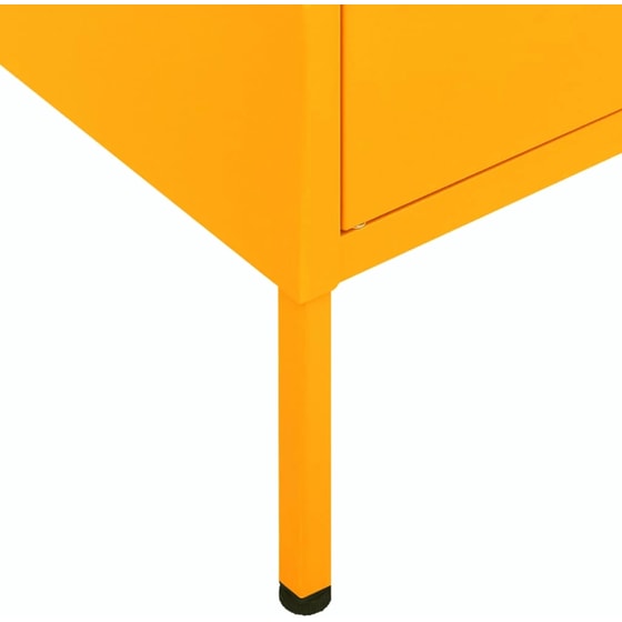 Ντουλάπι Γραφείου VidaXL από Ατσάλι 80x35x101.5 cm - Κίτρινο image 7