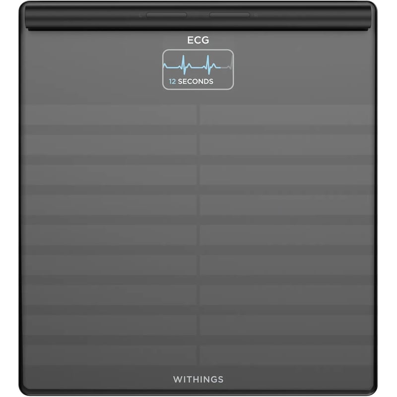 WITHINGS Body Scan Ψηφιακή Ζυγαριά Σώματος Μαύρο