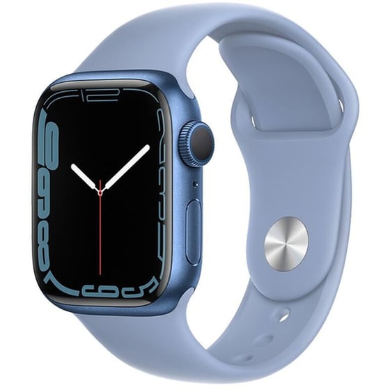 Λουράκι Hoco WA01 Flexible Rhombus Hollow 38/40/41mm για Apple Watch - Misty Blue image 0