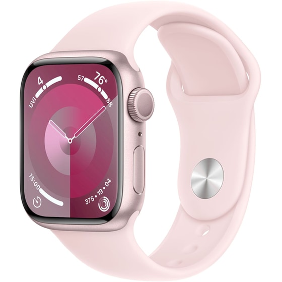 Apple Watch Series 9 Aluminium Pink GPS 41mm - Pink Medium/Large image 0
