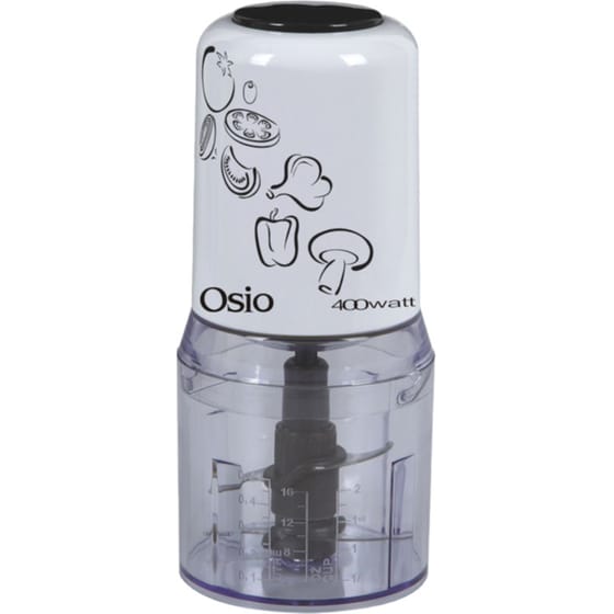 OSIO OMC-2312W 0.5L 400W Πολυκόφτης με 2 σετ Λεπίδων image 0