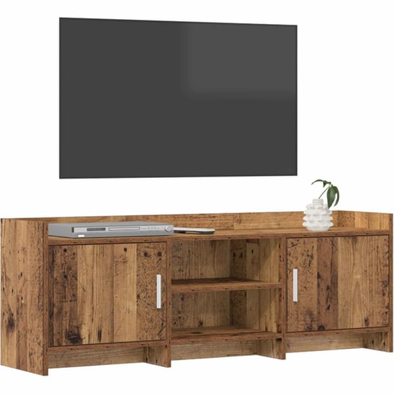 Έπιπλο Τηλεόρασης VidaXL 130 x 33 x 47 cm - Παλαιωμένο Ξύλο image 2