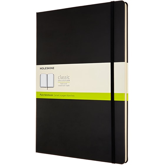 Σημειωματάριο Moleskine Plain A4 Μαύρο (1 Τεμάχιο) image 0