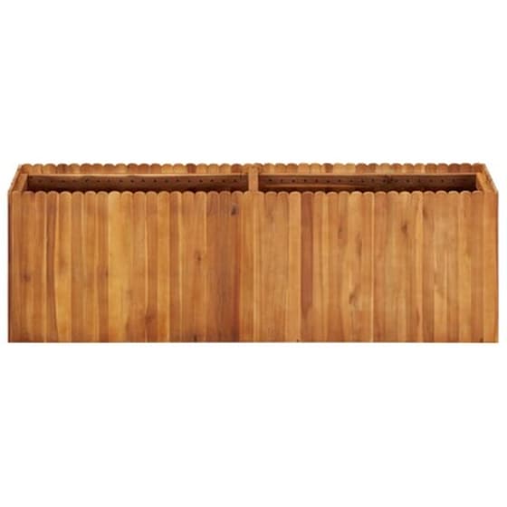 Vidaxl Ζαρντινιέρα Υπερυψωμένη 150 X 30 X 50 Εκ. Μασίφ Ξύλο Ακακίας image 2