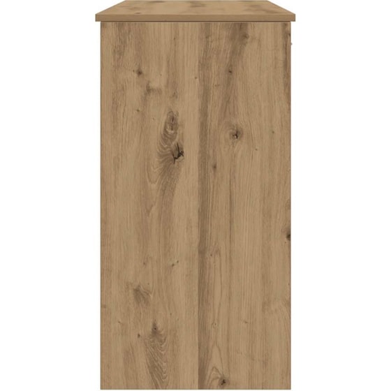 Γραφείο VidaXL από Επεξεργασμένο Ξύλο 80x40x75 cm - Artisan Δρυς image 6