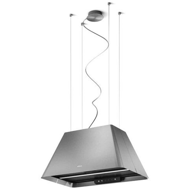 ELICA IKONA LIGHT IX/F/60 60 cm Inox Απορροφητήρας Νησίδα
