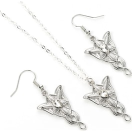 Σετ Σκουλαρίκια και Μενταγιόν The Carat Shop The Lord of the Rings - Evenstar