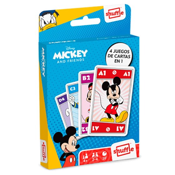 Επιτραπέζιο Cartamundi Shuffle Fun – Mickey & Friends (SF-01) image 2