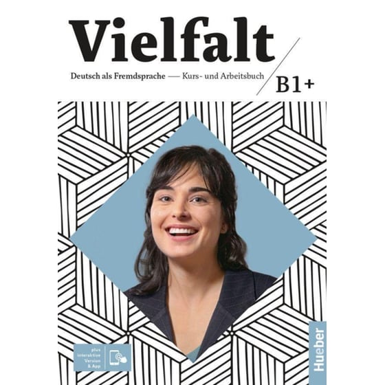 Vielfalt B1+: Kurs-und Arbeitsbuch plus interaktive Version image 0