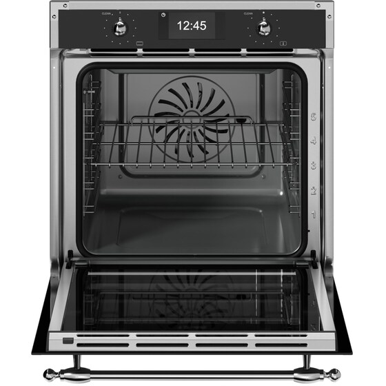 BERTAZZONI FHER6117CTNX3 76 Lt Μαύρο Εντοιχιζόμενος Φούρνος Άνω Πάγκου image 3