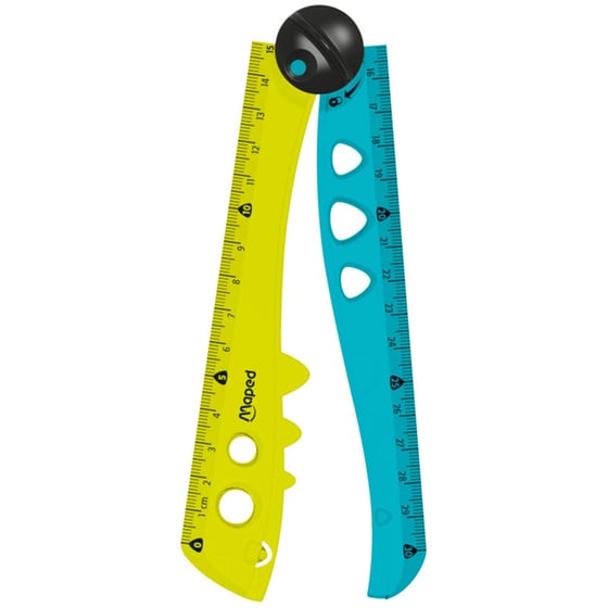 Χάρακας Maped Πτυσσόμενος Croc Croc 30 cm image 1