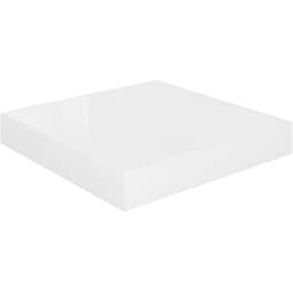 Ράφι Τοίχου VidaXL από MDF 23x23.5x3.8 cm - Λευκό/Γυαλιστερό