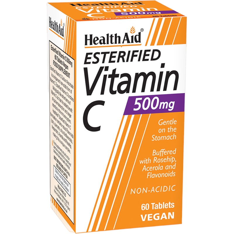 Health Aid Esterified Vitamin C 500mg - 60 ταμπλέτες