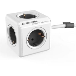 Powercube 1306GY/DEEXPC 5 Θέσεων 1.5m - Λευκό