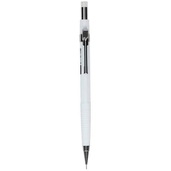 Μηχανικό Μολύβι Tiptop Office Technoline 100 με Γόμα 0.5 mm B Λευκό image 0
