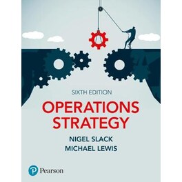 Operations Strategy