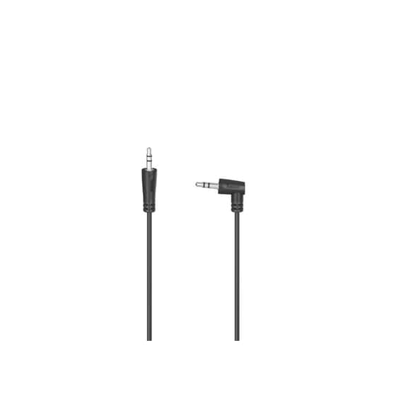 Καλώδιο Ήχου Hama 205285 3.5mm jack male σε 3.5mm jack male 90° - 0.5 m image 0