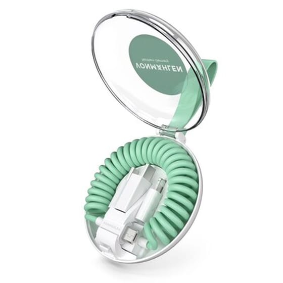 Σετ Καλωδίων Vonmählen Allroundo Usb to Lightning,micro USB,Usb-C 0.5m - Mint image 1