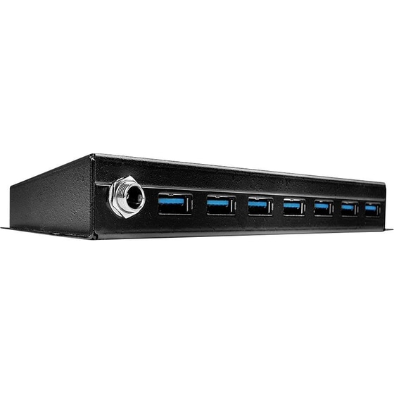 Lindy 43128 USB Hub 7-Port USB 3.0 συμβατό με USB-A image 1