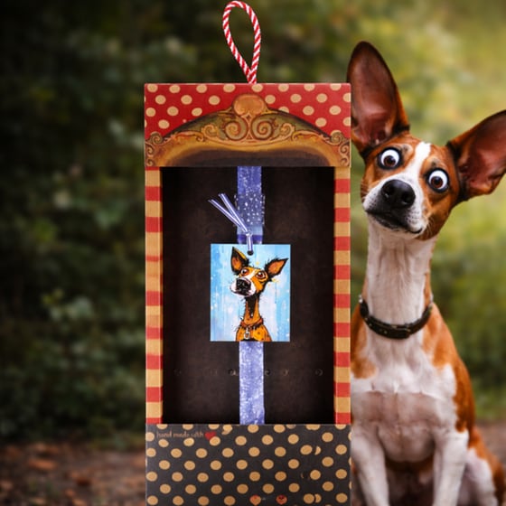 Λαμπάδα&nbsp;Synchronia&nbsp;Καδράκι&nbsp;Σκύλος image 4