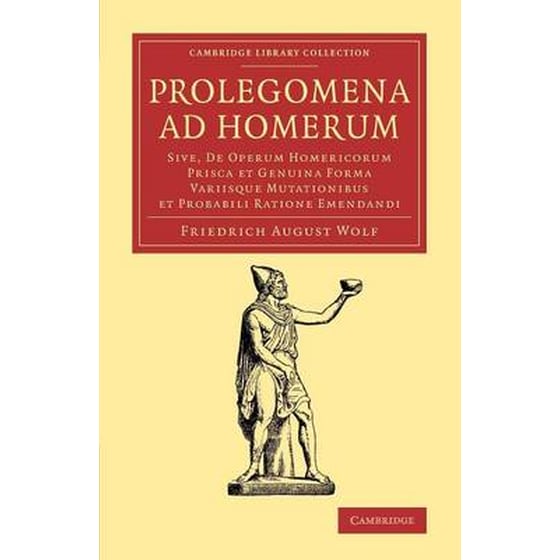 Prolegomena ad Homerum image 0