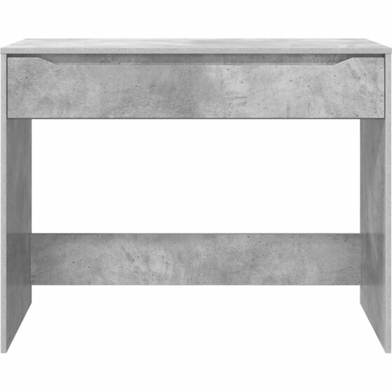 Γραφείο VidaXL με Συρτάρι 100x50x78 cm - Γκρι Σκυροδέματος image 5