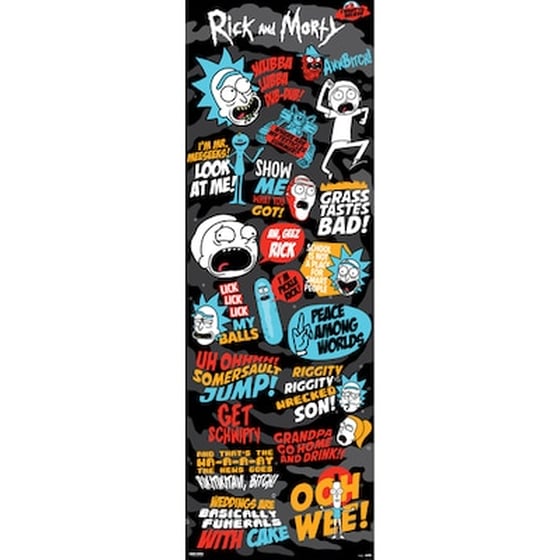 Αφίσα Rick and Morty Κάθετη 53 x 158 cm image 0
