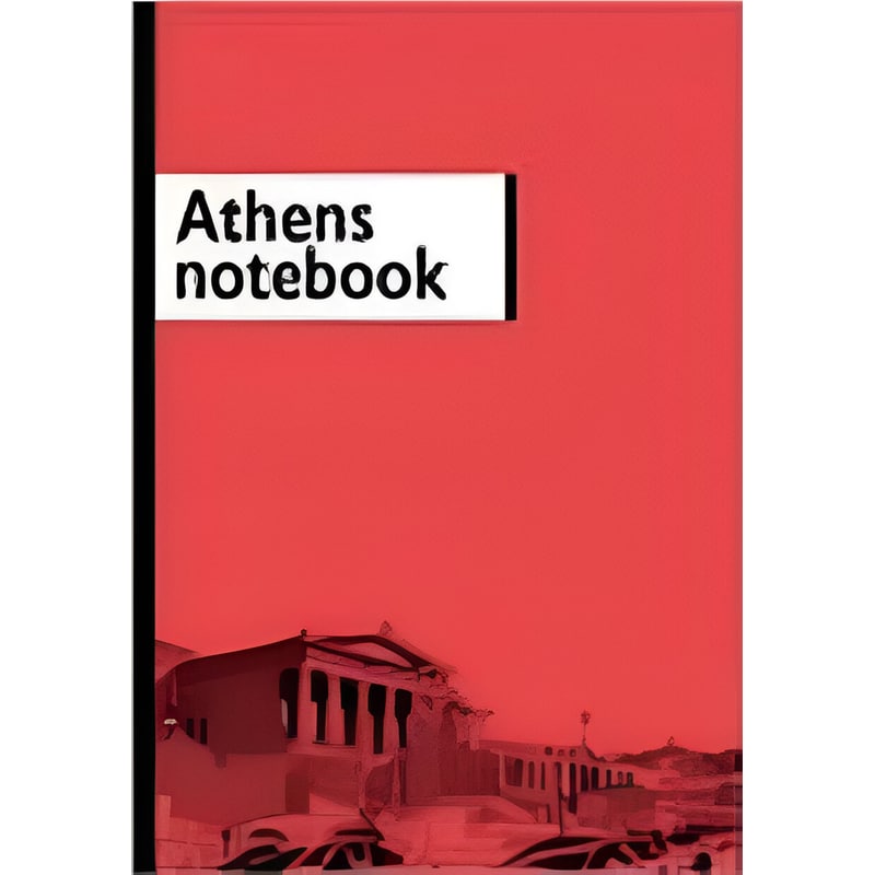 Σημειωματάριο Εκδόσεις Φάος Athens Κόκκινο (1 Τεμάχιο)