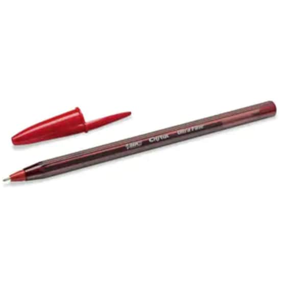 Στυλό Διαρκείας BIC Cristal Exact Ultra Fine B20 0.7 mm Κόκκινο image 0