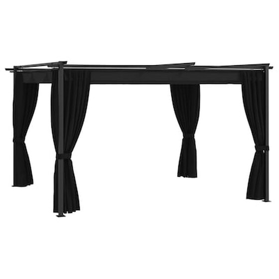 Vidaxl Κιόσκι Ανθρακί 4 X 3 Μ. image 0