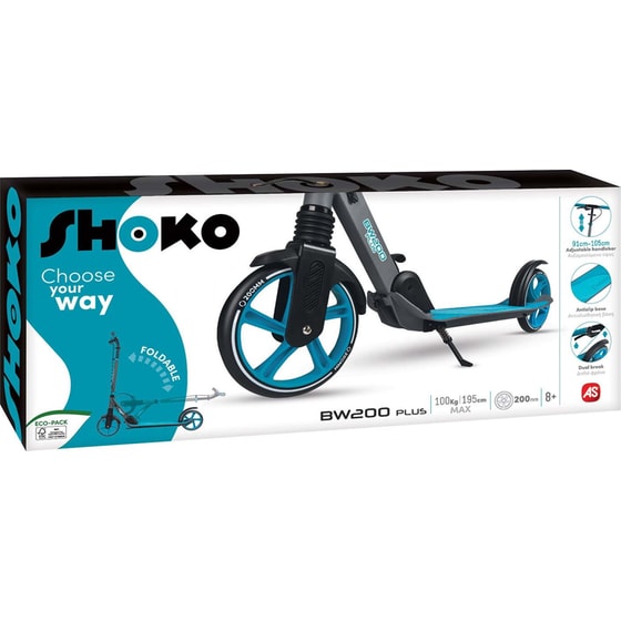 Παιδικό Πατίνι Δίτροχο AS Company Shoko BW 200 Plus - Μπλε image 7