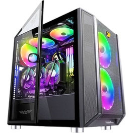 Κουτί Desktop Armaggeddon Tessaraxx Core 1 Air - Μαύρο