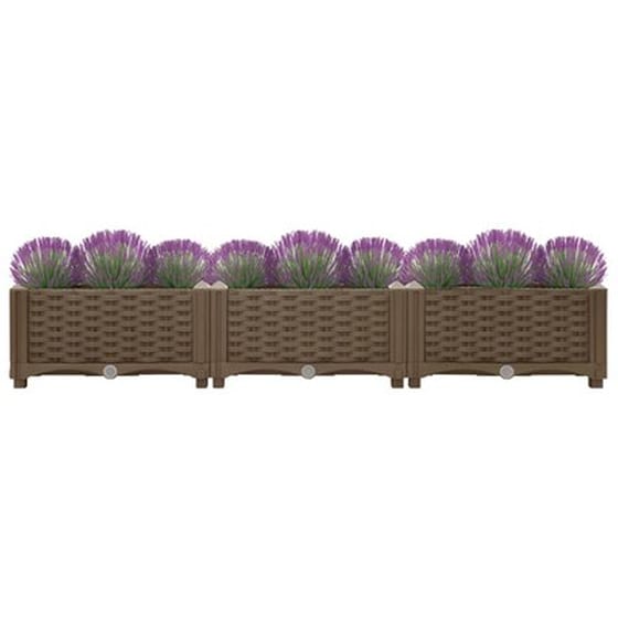 Vidaxl Ζαρντινιέρα 120 X 40 X 23 Εκ. Από Πολυπροπυλένιο image 3