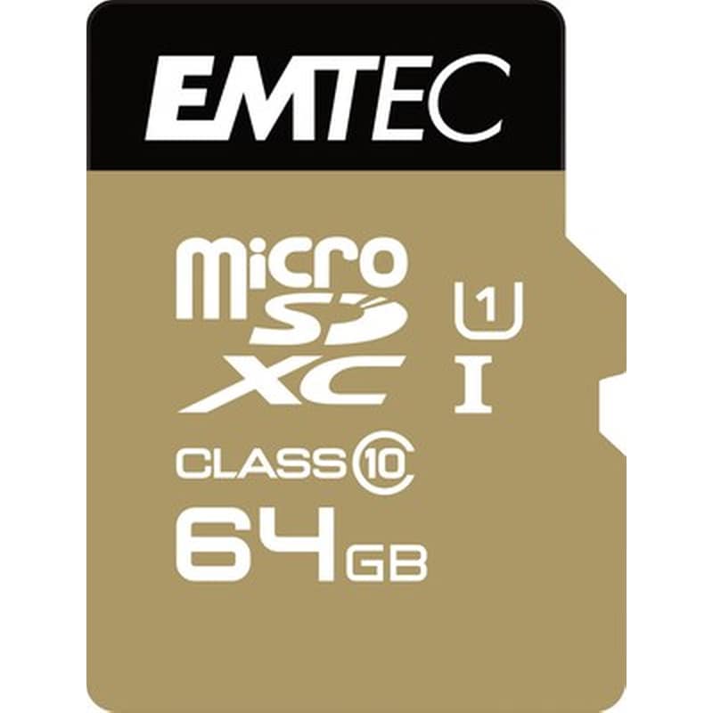 MEMORY MICRO SD EMTEC ECMSDM64GXC10GP