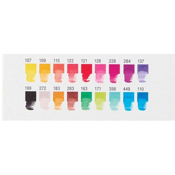 Μαρκαδόροι Ζωγραφικής Faber Castell Διπλοί Goldfaber Aqua (18 Τεμάχια) image 2