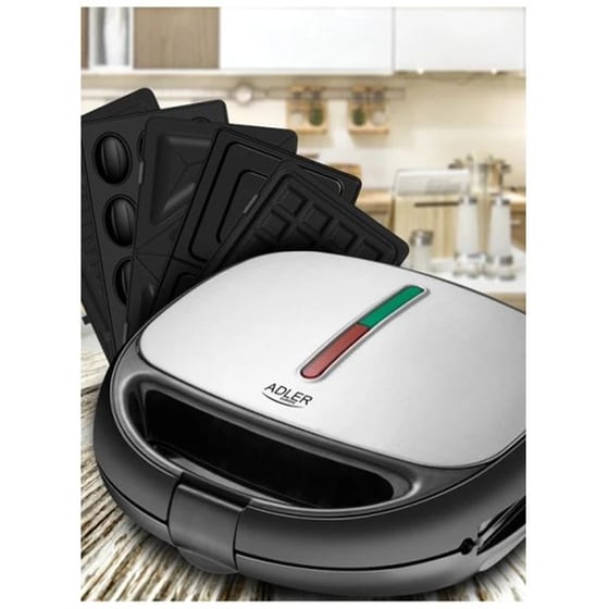 ADLER AD-3040 1200W Ασημί/Μαύρο Τοστιέρα image 7