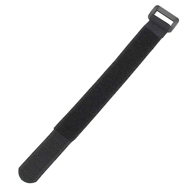 Powertech Ιμάντας Τύπου Velcro Ties-026, 45x2cm, Μαύρος, 10τμχ