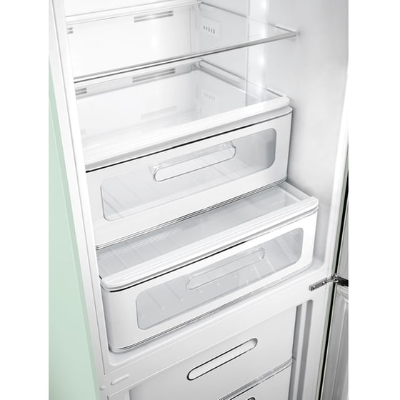 SMEG FAB32RPG5 Total No Frost 331 Lt Φιστικί Ψυγειοκαταψύκτης image 5