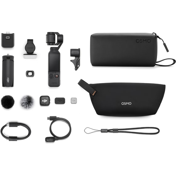 Action Camera DJI Osmo Pocket 4 Creator Combo - Black image 10