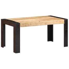 Vidaxl Τραπεζαρία 160 X 80 X 76 Εκ. Από Μασίφ Ξύλο Μάνγκο