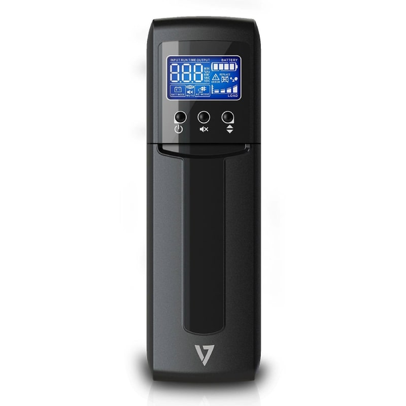 V7 UPS V7 1500VA Tower με LCD Μαύρο